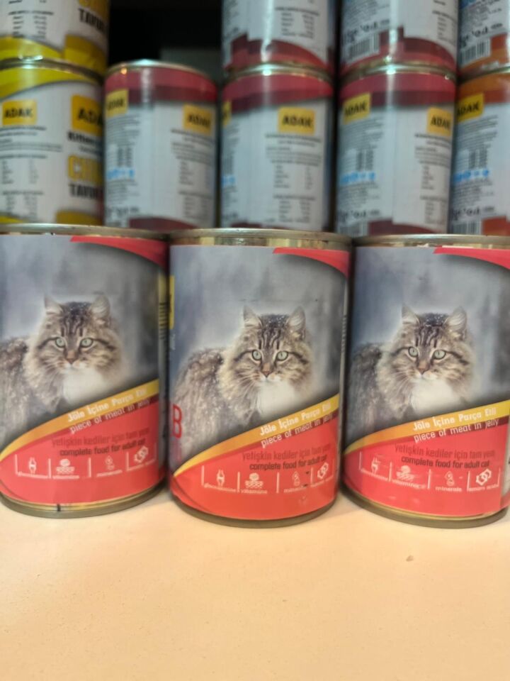 Adak Adult Cat Food Yetişkin Kedi MAMASI415X12