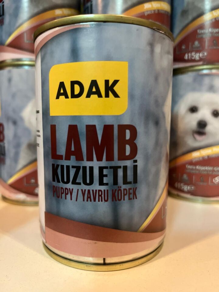 Adaklamb Kuzu Etliyavru Köpek Maması 415GRX12