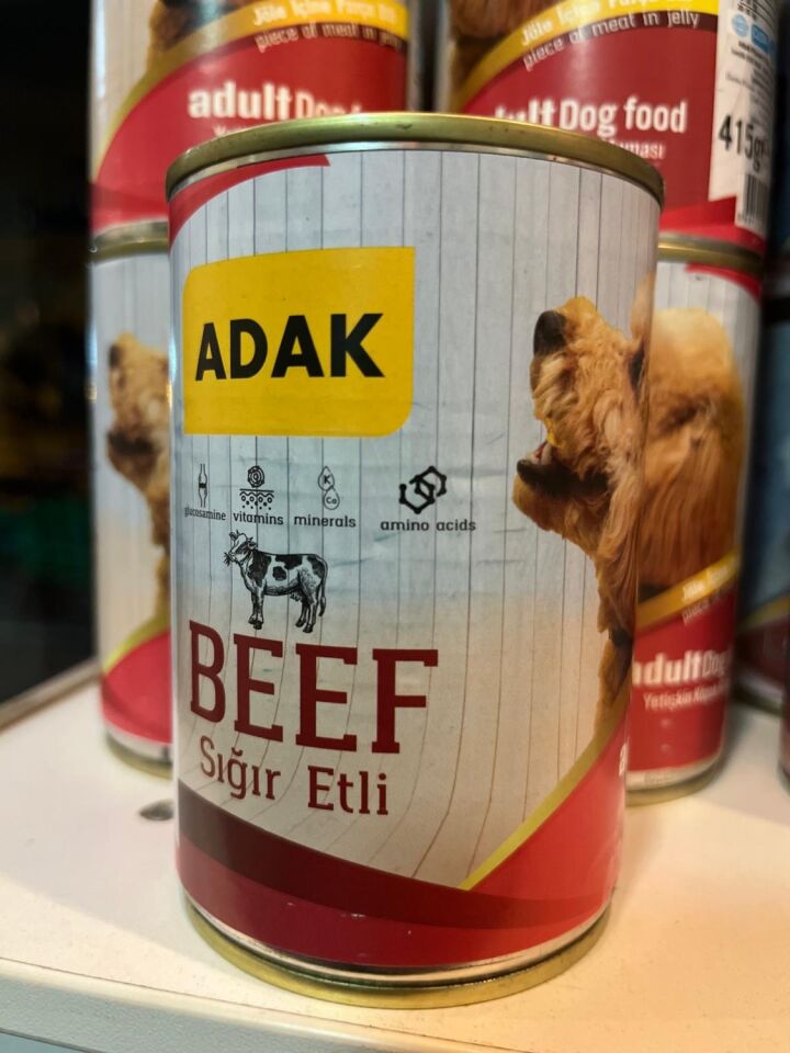 Adak Sığır Etliyetiişkin Köpek Maması 415GRX15