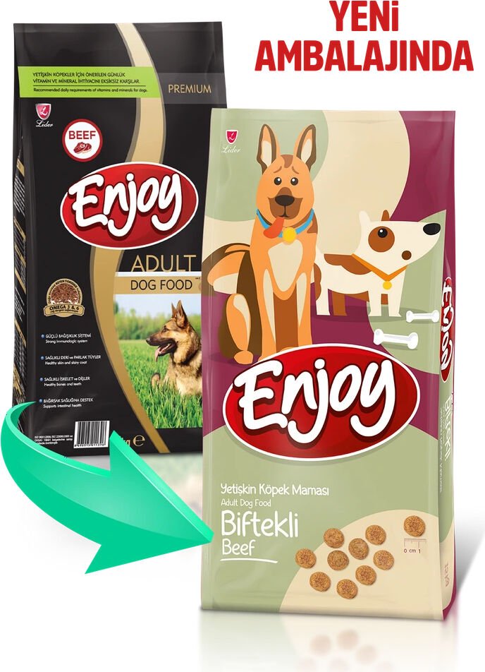 Biftekli Yetişkin Köpek Maması 15 kg