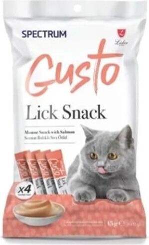 Spectrum gr usto Somon Balıklı Sıvı Ödül Maması 15 gr 4 x 15 gr