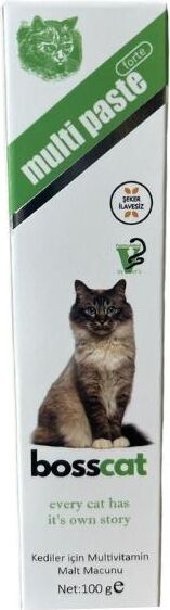 Biopet Bosscat Multivitamin Malt Macun 100 gr