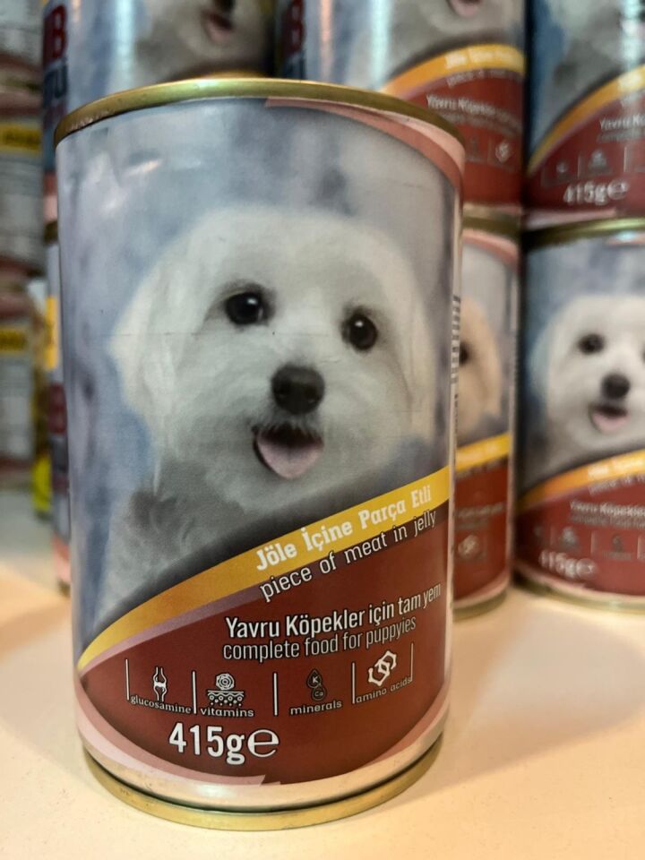 Adak Kuzu Etli Yavru Köpek Konserveödül MAMASI415 Gr*17