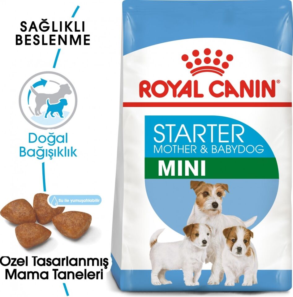 Starter Mother&Babydog Gebe/Laktasyondaki Anne ve Yavru Köpekler için Kuru Köpek Maması 4kg
