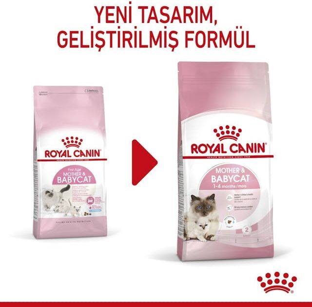 Mother&babycat Gebe/laktasyondaki Anne Ve Yavru Kedi Için Kuru Kedi Maması 4kg