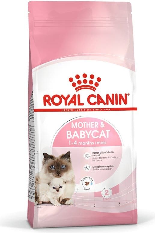 Mother&babycat Gebe/laktasyondaki Anne Ve Yavru Kedi Için Kuru Kedi Maması 2kg