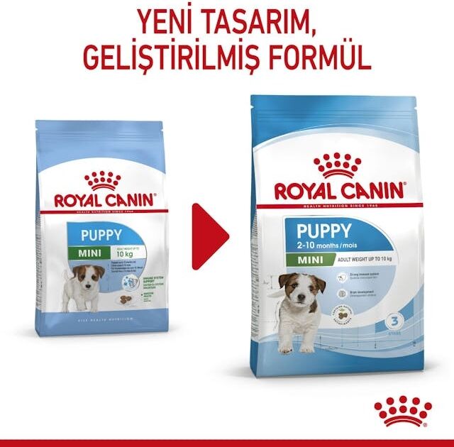 Küçük Irklar Için Yavru Kuru Köpek Maması 2kg