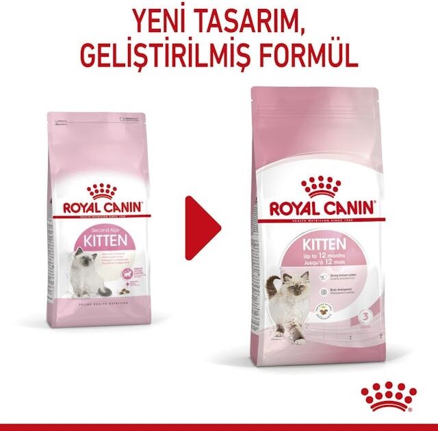 Kitten Yavru Kediler Için Kuru Kedi Maması 2kg