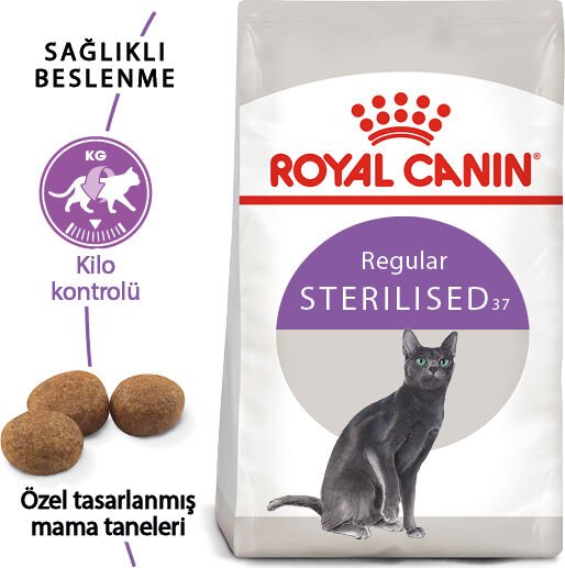 Sterilised37 Kısırlaştırılmış Kediler için Kuru Kedi Maması 15kg