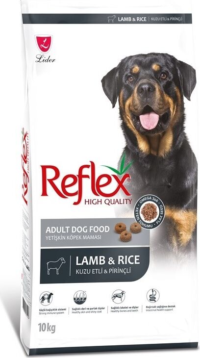 Reflex Kuzulu ve Pirinçli 10 kg Yetişkin Köpek Maması