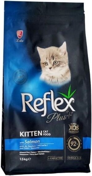 Reflex Plus Kitten Somonlu Yavru Kedi Maması 1.5 kg