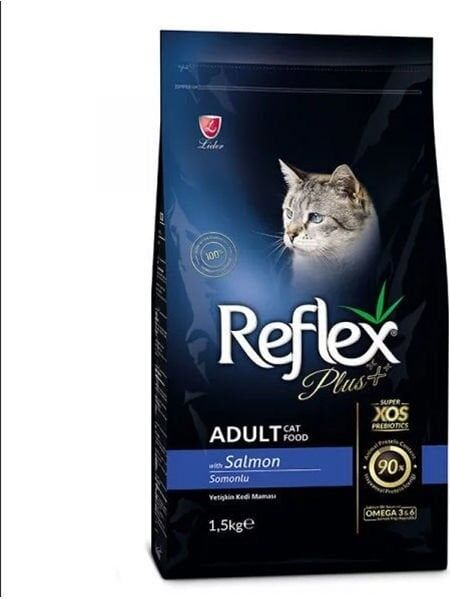 Reflex Plus Somon Balıklı Kedi Maması 1,5 Kg