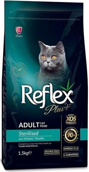 Reflex Plus Tavuklu Kısırlaştırılmış Kedi Maması 1,5 Kg