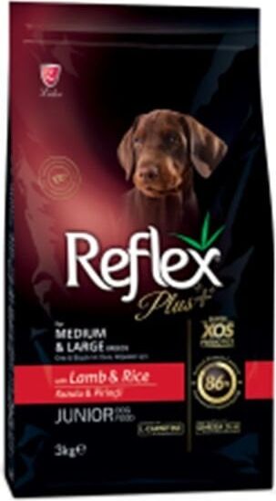Reflex Plus Kuzu Etli Yavru Köpek Maması 3 Kg