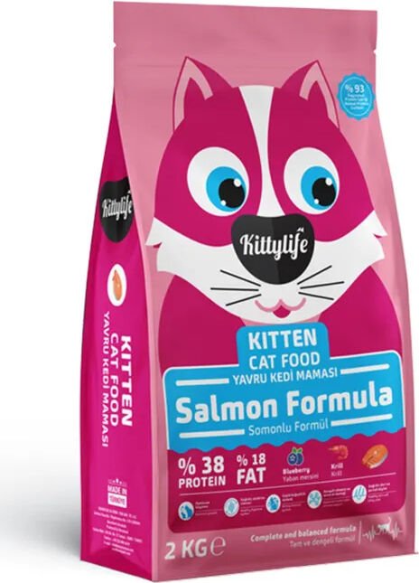 Kittylife Kitten Salmon 2 kg Kedi Maması