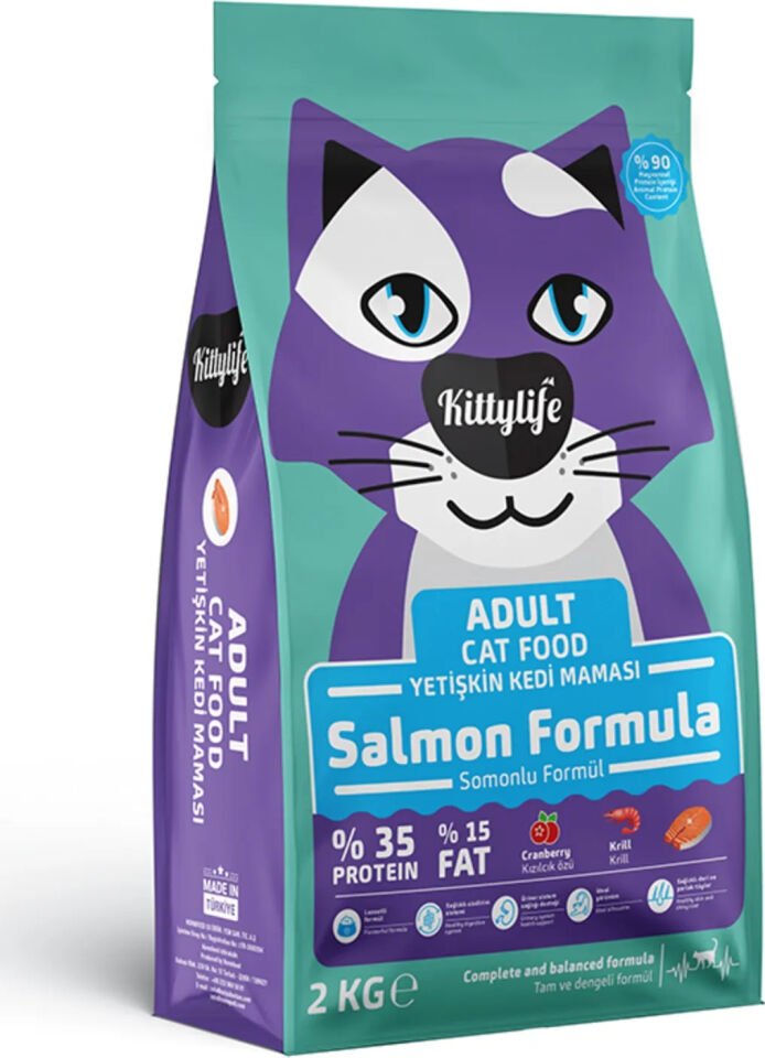 Kittylife Cat Adult Salmon 2 kg Kedi Maması