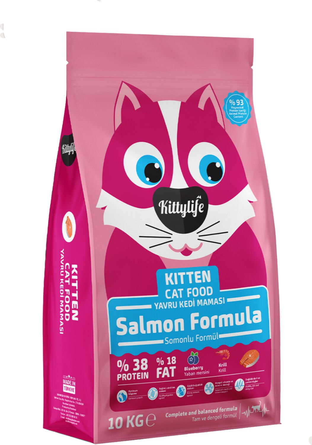Kittylife Somonlu Yavru Kedi Maması