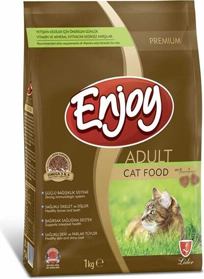 Enjoy Tavuklu Yetişkin Kedi Maması 1 kg