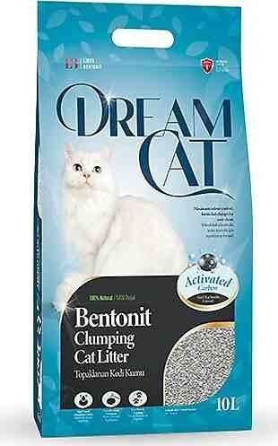 Dream Cat Aktif Karbonlu Kedi Kumu 10L