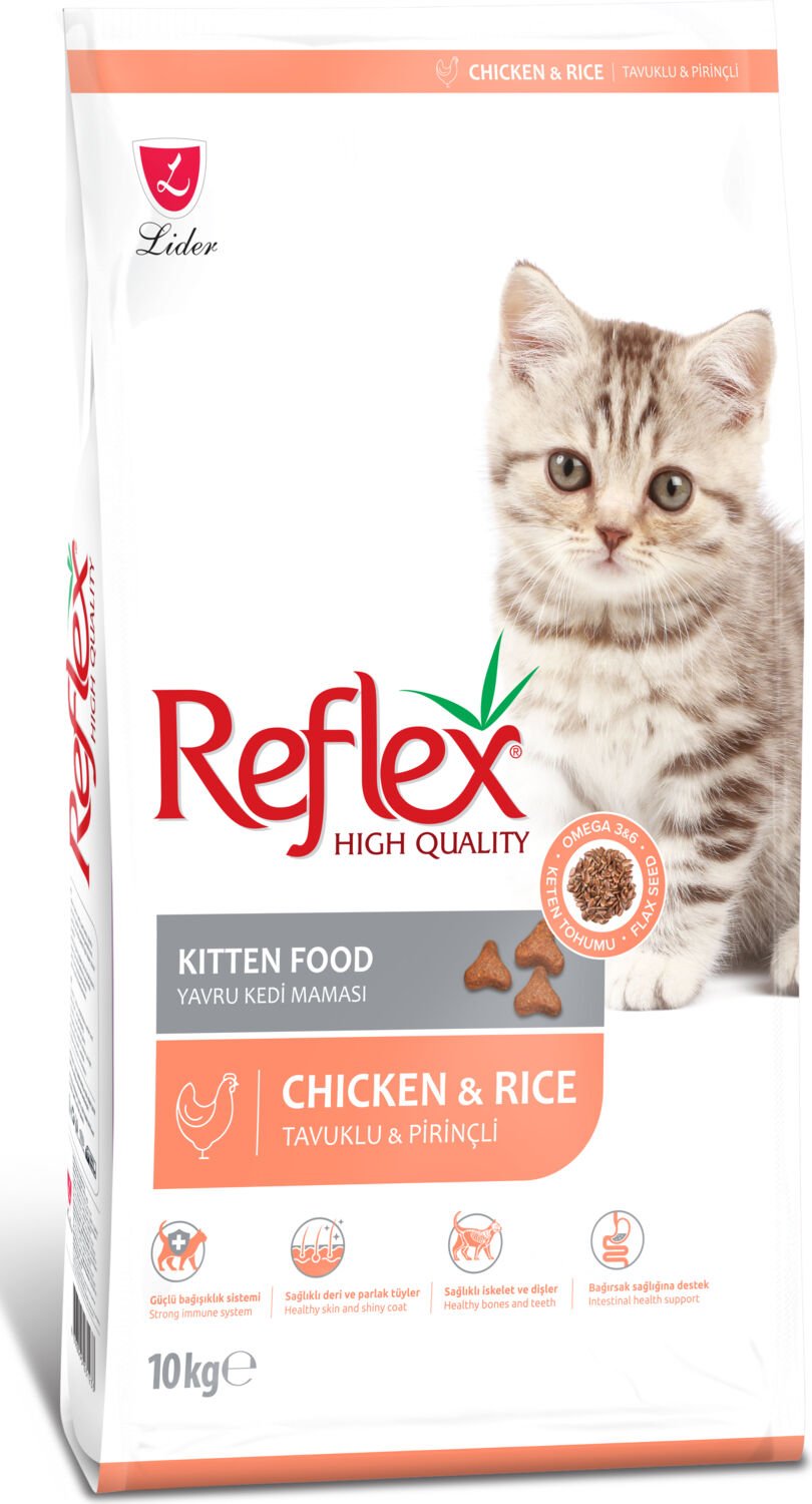 Reflex Kitten Tavuklu 10 kg Yavru Kuru Kedi Maması