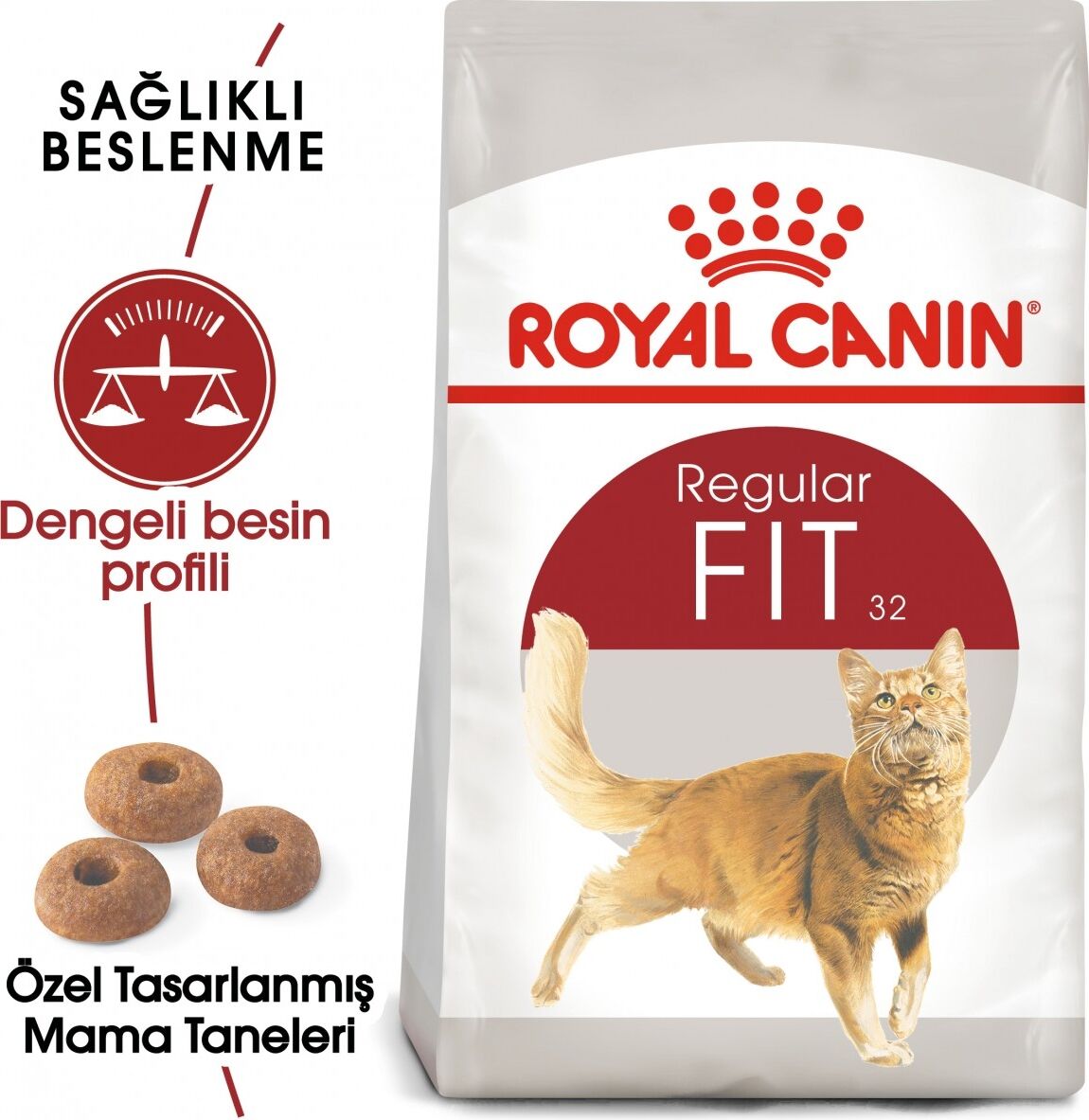 Royal Canin Fit 32 10 kg Yetişkin Kedi Maması İstiridye Tatlı Sağlıklı Kilo Kontrolü