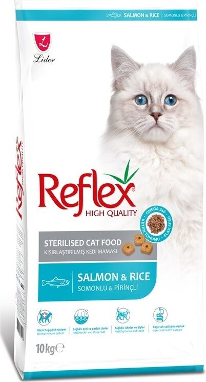 Reflex Sterilised Balıklı 10 kg Kısırlaştırılmış Yetişkin Kuru Kedi Maması