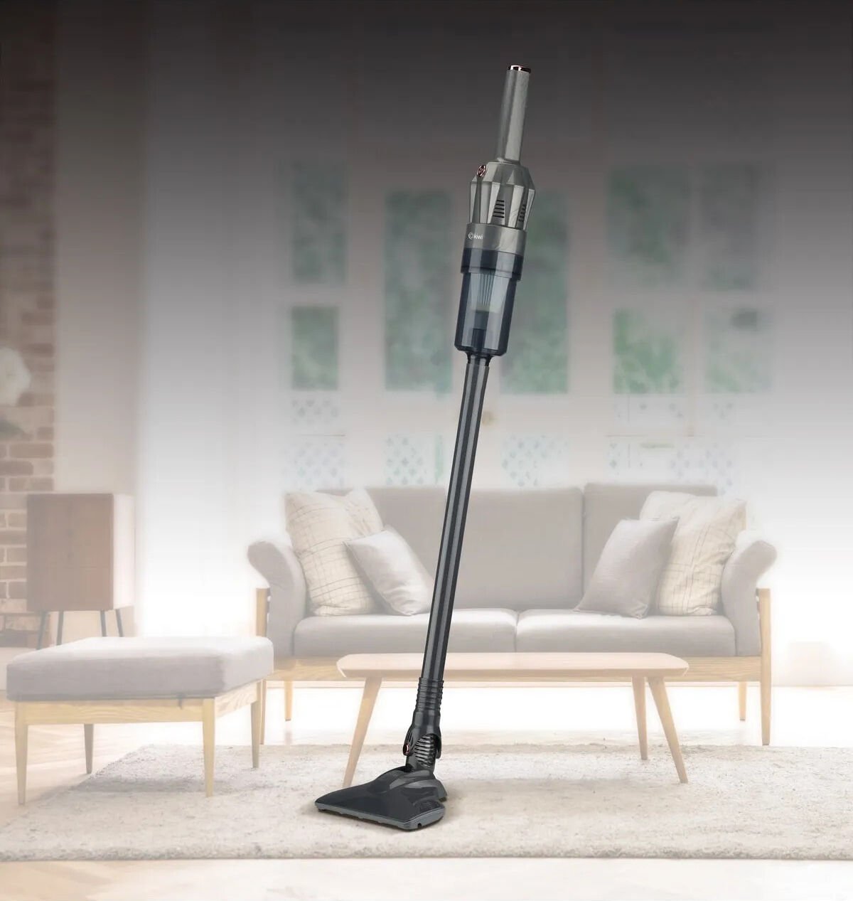 Kiwi KVC-4108 Dikey Elektrikli Süpürge Siyah KVC-4108