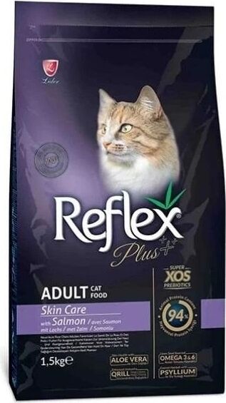 Reflex Plus Skin Care Somonlu Yetişkin Kedi Maması 1,5 kg