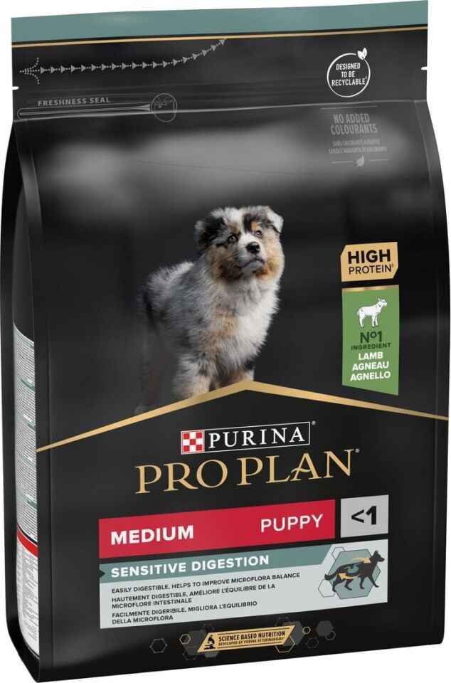 Pro Plan Medium Puppy Kuzu Etli 12 kg Tahılsız Hassas Sindirim 10-25 Kg Yavru Köpek Maması
