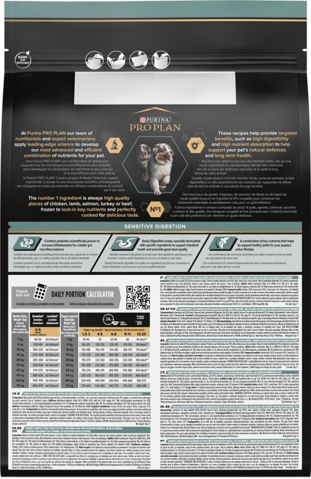 Pro Plan Medium Puppy Kuzu Etli 12 kg Tahılsız Hassas Sindirim 10-25 Kg Yavru Köpek Maması