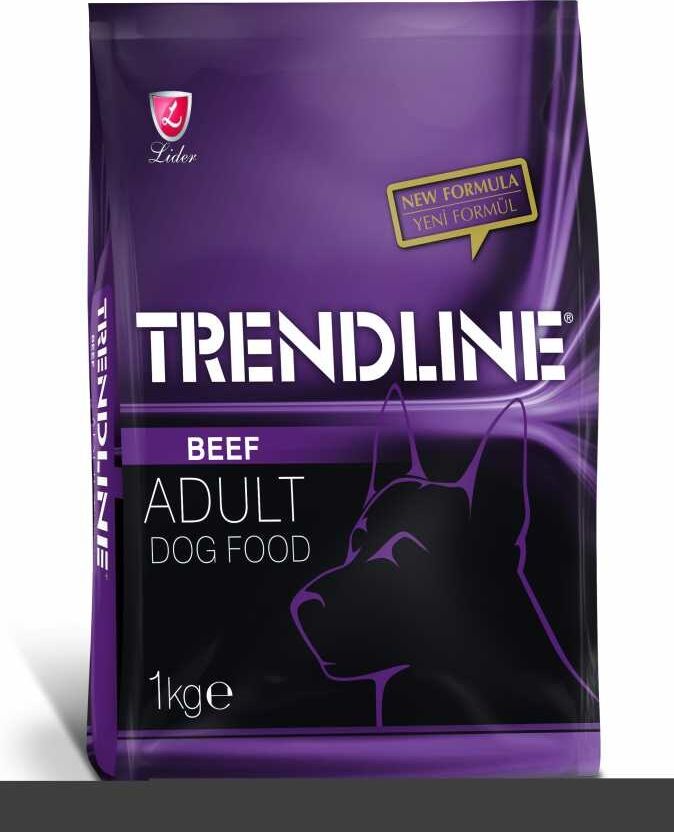 Trendline Biftekli Yetişkin Köpek Maması 1 kg