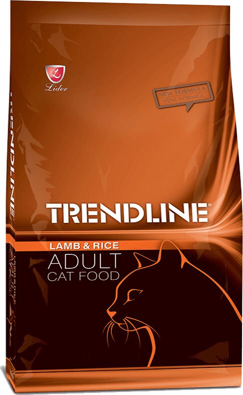 Trendline Kuzu Etli Yetişkin Kedi Maması 1 kg Lezzetli Kuzu Aromalı Tam Besleyici Mama
