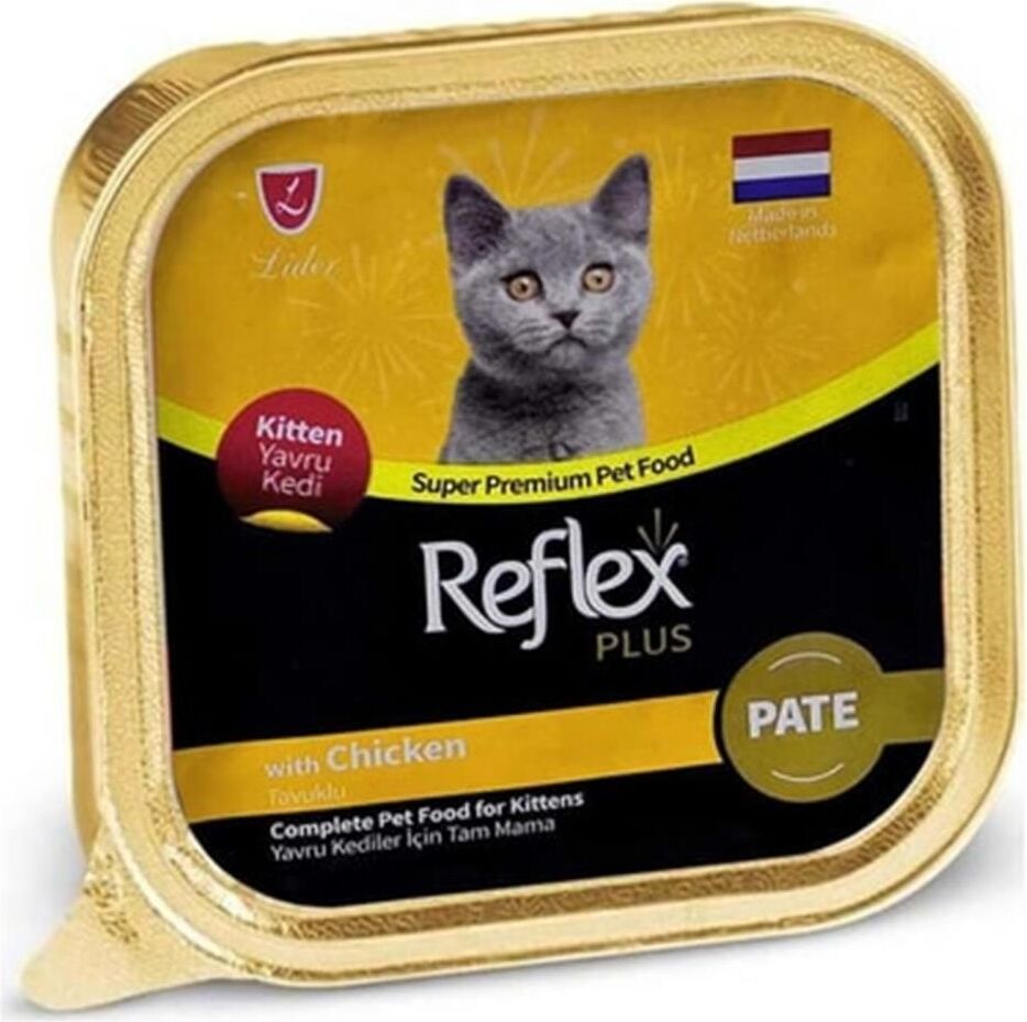Reflex Plus Pate Tavuklu Yavru Kedi Konservesi 85 gr