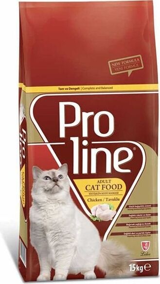 Proline Adult Cat Chicken Tavuklu Yetişkin Kedi Maması 15 Kg + 1,5 Kg Hediyeli