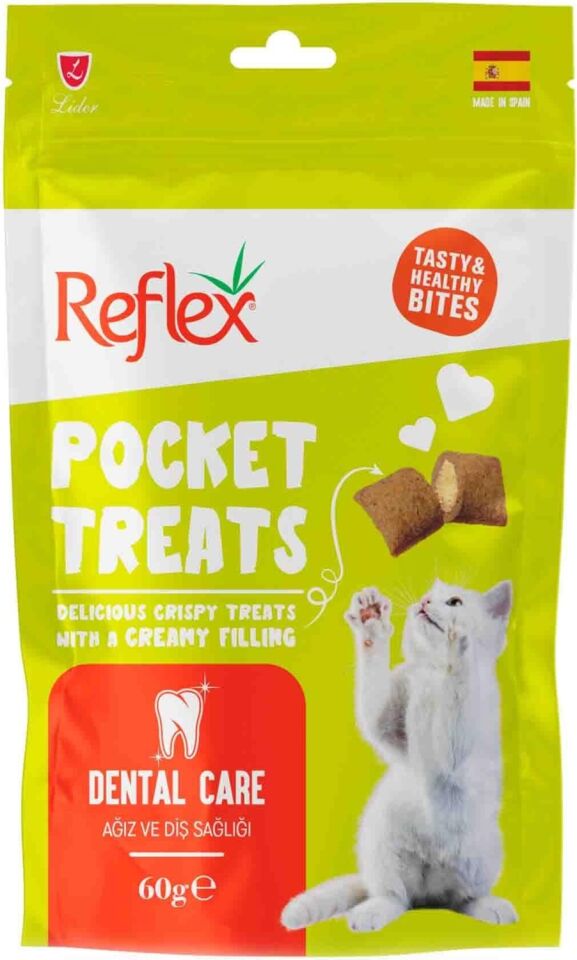 Reflex Pocket Treats Ağız ve Diş Sağlığı Ödül 60 gr