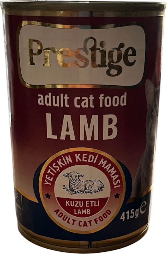 Prestıge Adult Cat Food Lamb 12 Adet 415 G