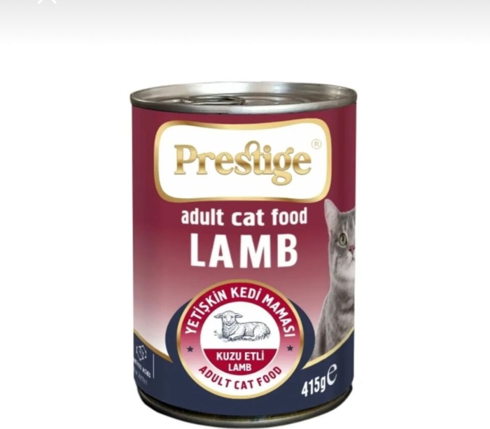 Prestige Adult Cat Food Lamb 24 Adet 415GR
