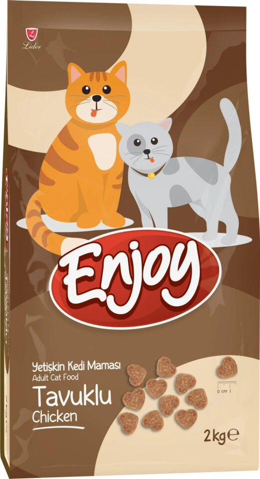 Enjoy Tavuklu Yetişkin Kedi Maması 2 kg