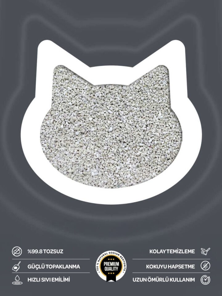 4lü Avantaj Paketi - Toi Moi Aktif Karbonlu Kedi Kumu 4x5 Lt