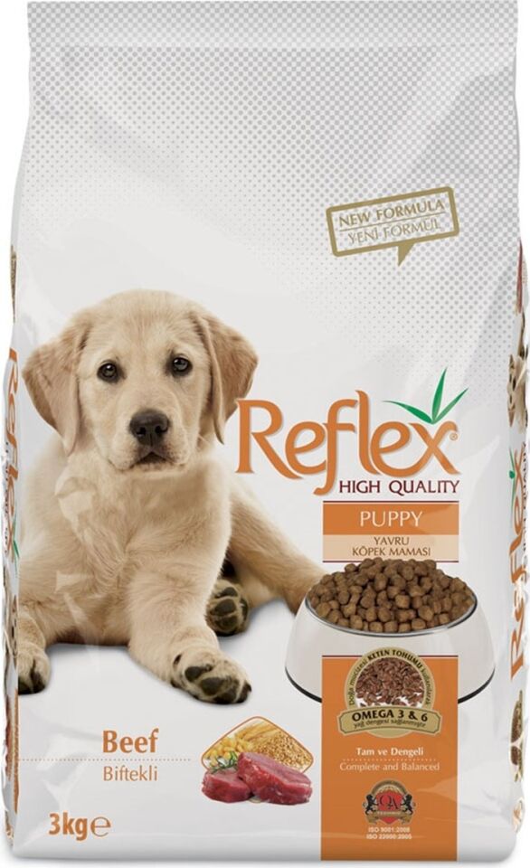 Reflex Puppy Biftekli Yavru Köpek Maması 3 kg